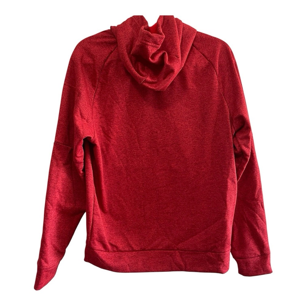 Nike Men's Therma-FIT Pullover Fitness Hoodie Red Heather DQ4834-677 Sz S - Picture 2 of 9